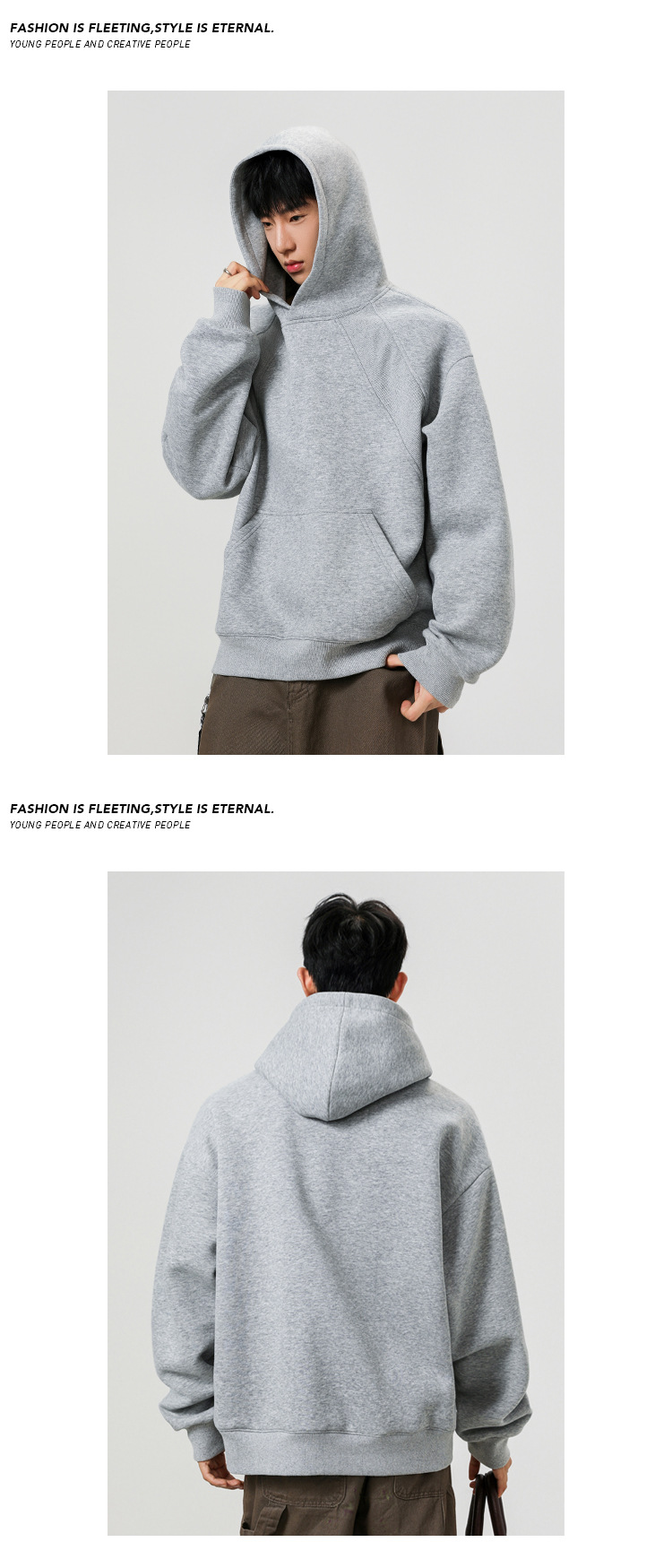 Schwerer Patchwork Hoodie Für Damen Und Herren Im Us Style_voghion.com