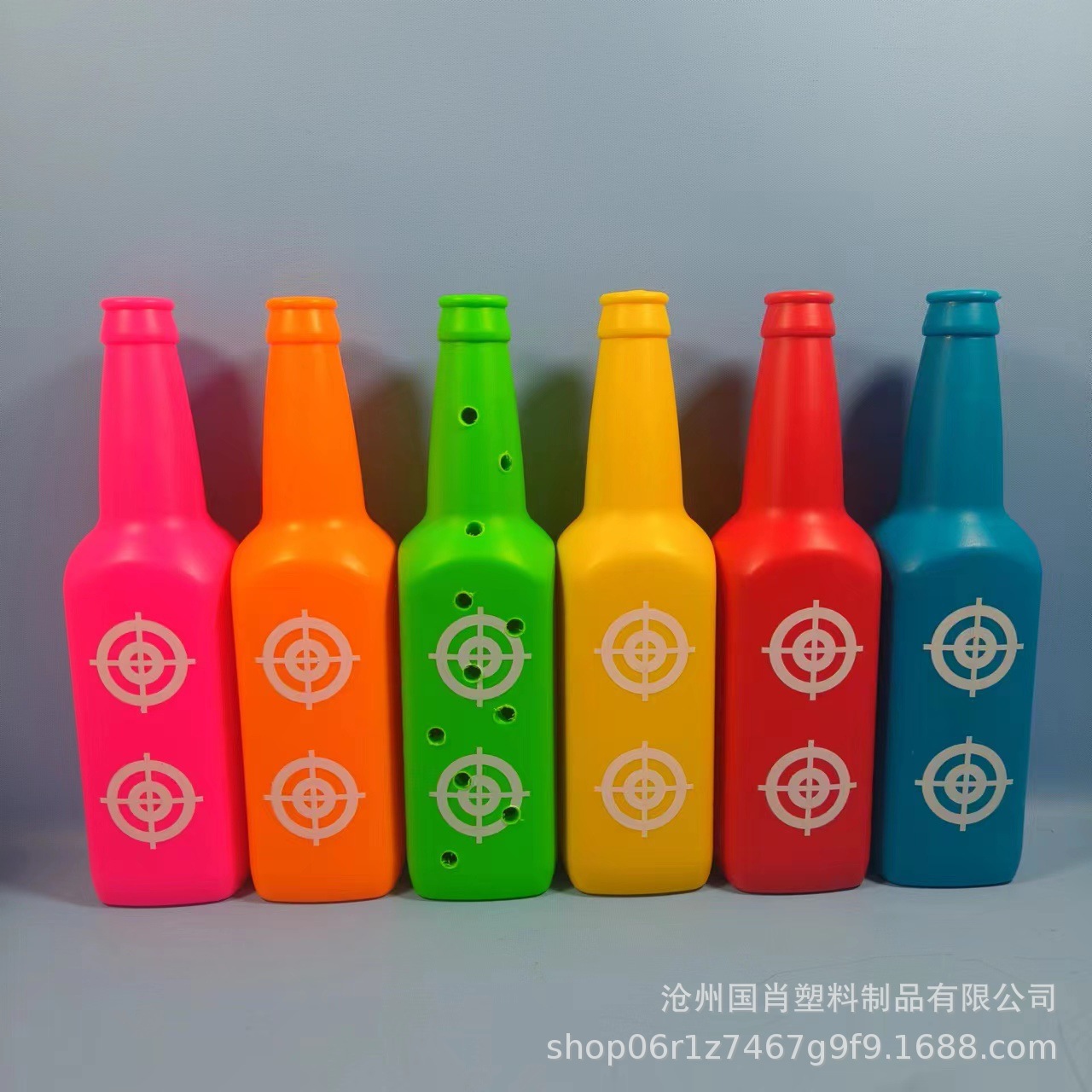 Botella de objetivo Botella de cerveza Botella de objetivo Entrenamiento de tiro al objetivo Botella de vino Equipo de tiro al objetivo Suministros de diseño