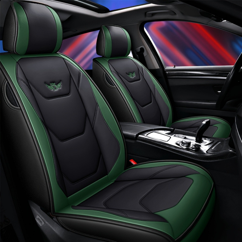 2025 Nuevo cross-border Covers Mats Cushions cubierta de asiento de automóvil de cuero transpirable pieza única delantera