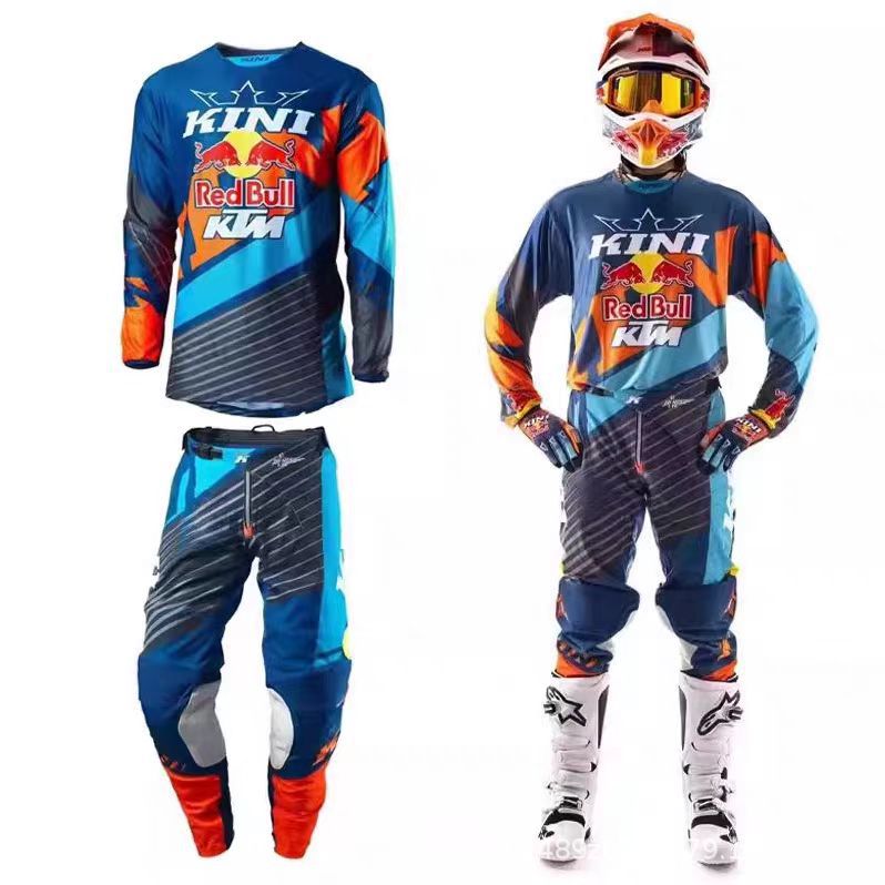 2025 New Ktm Cycling Suit Mountain Bike Suit Off-Road Motorcycle Rally Suit Downhill Suit