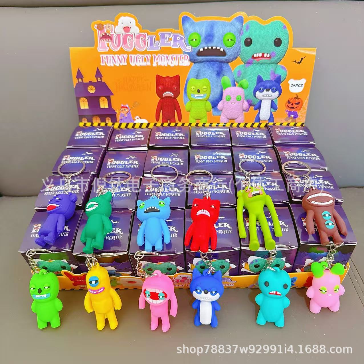 Liquidación especial: 24 figuras grandes de Nezha, 16 gramos, 5 cm, aptas para niños de tres años, llaveros, juguetes de caja sorpresa.