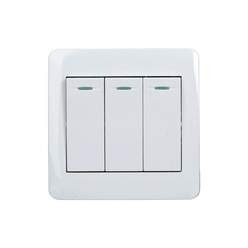 Type 86 dark installation switch socket panel installation project wall switch, open single -control dual -control five -hole power socket