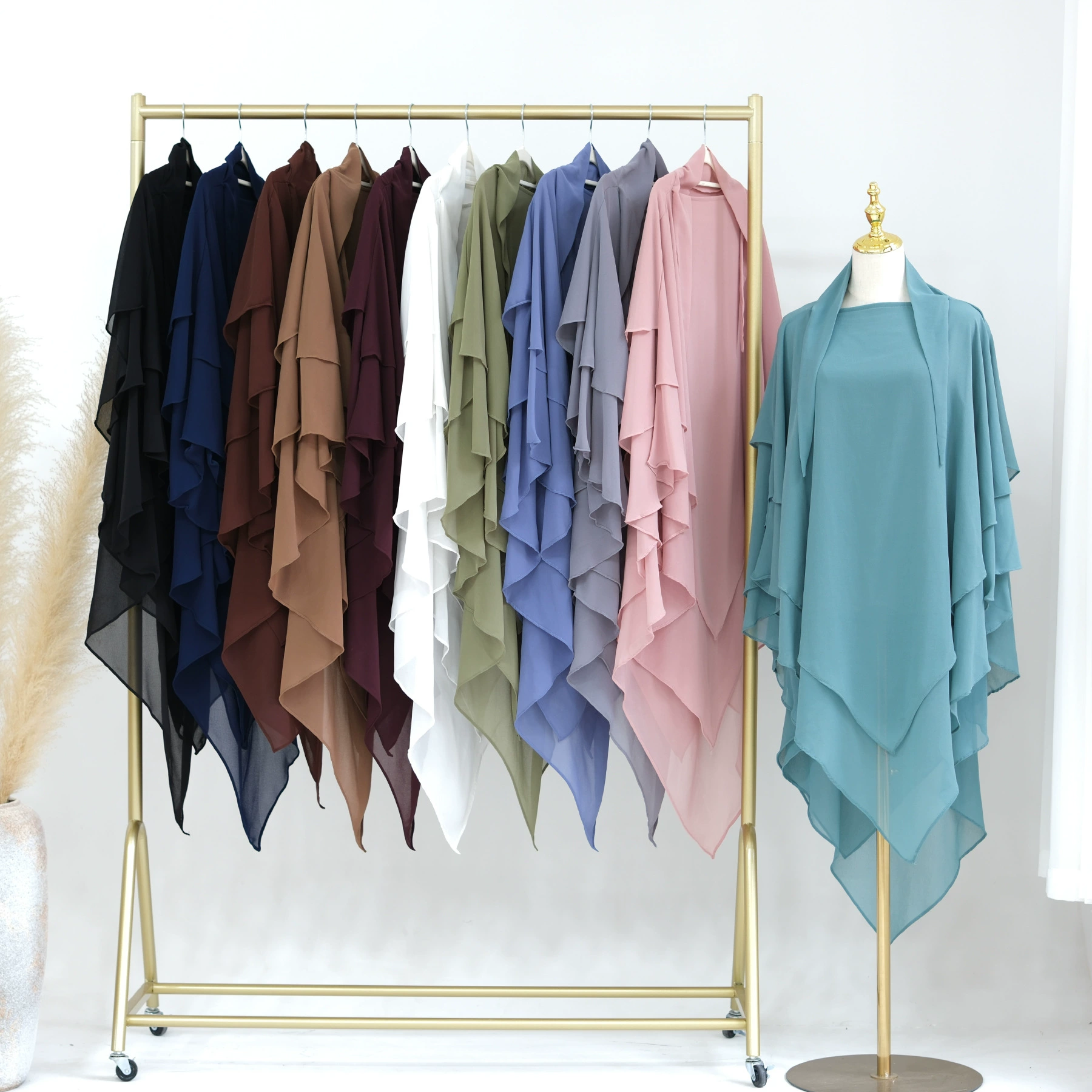 2021Loriya AliExpress Амазонка простой платок, Ближний Восток Дубай Турция простой платок HJ909