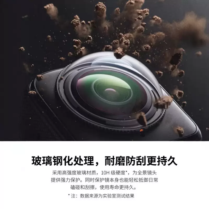 Защитное зеркало для Insta360 X4, ударопрочное закалённое стекло — мощная защита, чёткое и яркое изображение