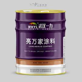 一力涂料高光丙稀酸漆户外金属漆防锈铁门面漆速干漆防腐漆彩防水