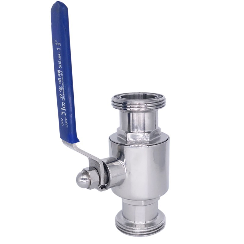 ���ʽֱͨ����Ʒ���������� union ball valve Tc Sanitary
