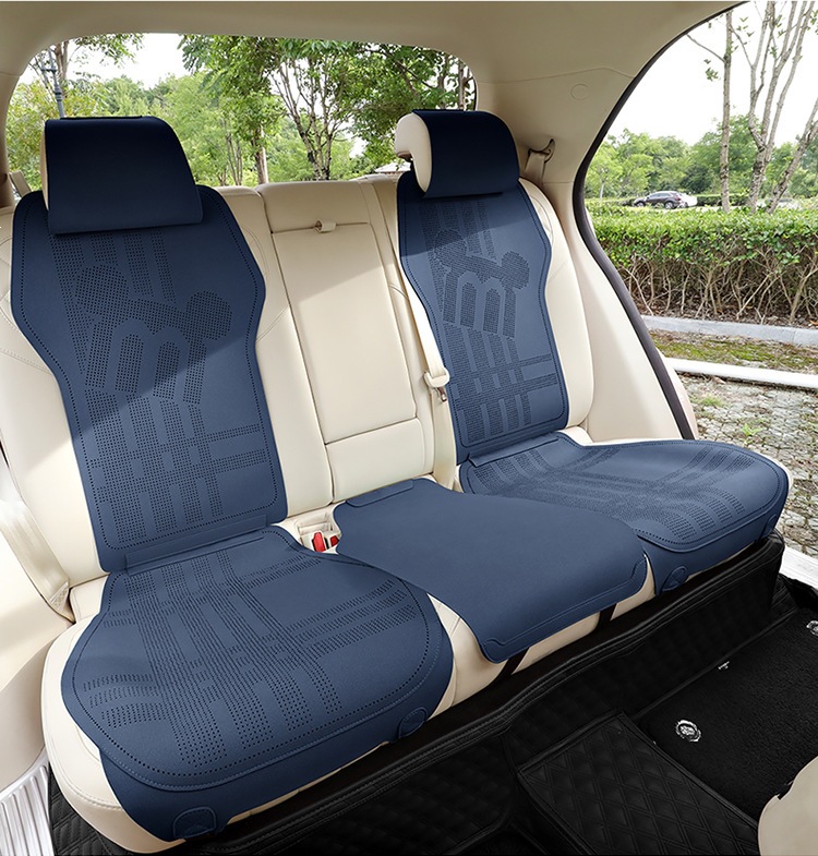 2026 new suede material saddle cushion car seat cushion all-season small waist seat cushion MA9