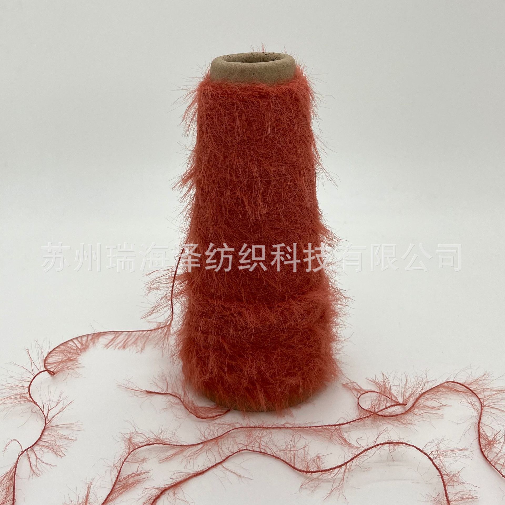 4CM仿貂毛-100%尼龙 不掉毛手工DIY编织围巾包包