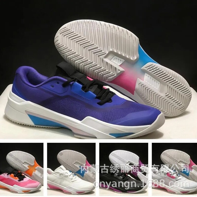 Cross-Border Pt High-End Boxed Federer the Roger Pro Fire Men's and Women's Anti-Slip Shock-Absorbing Tennis Shoes