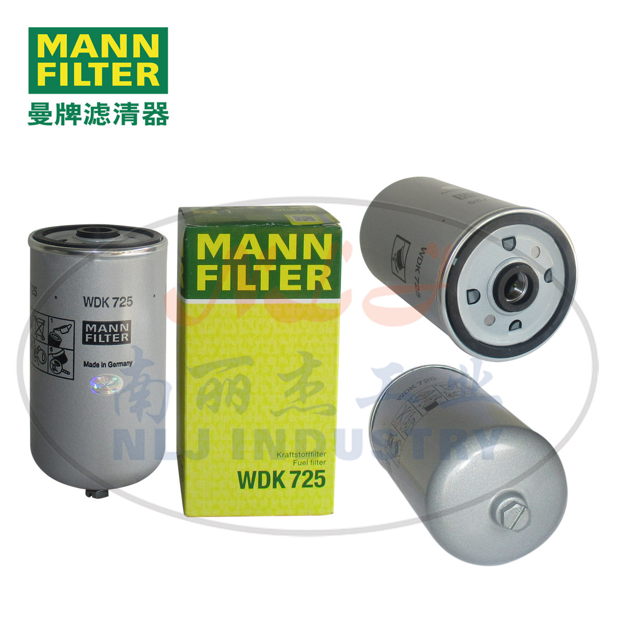 WDK725滤芯01182224用MANN-FILTER(曼牌滤清器)