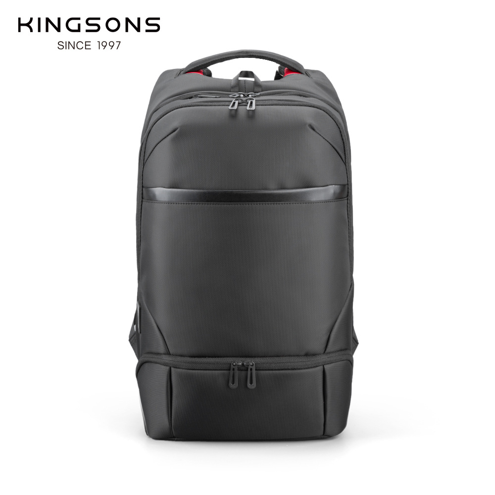Men's Expandable Travel Backpack With Shoe Compartment For Business_voghion.com
