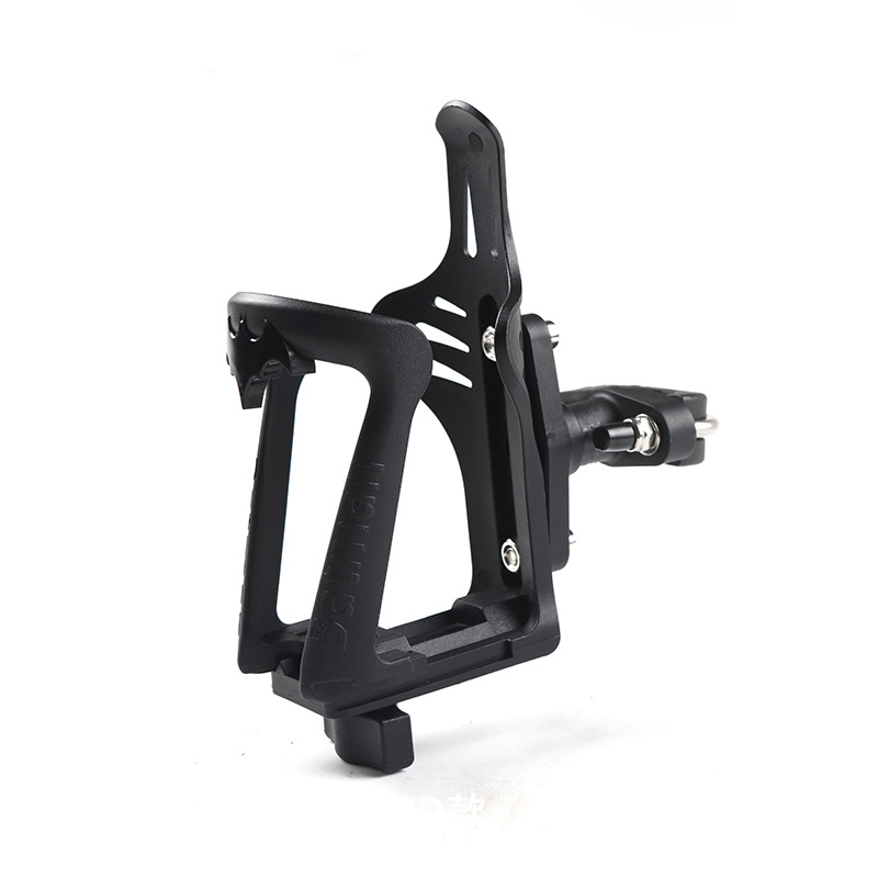 Soporte ajustable para bicicletas / vehículos eléctricos, soporte de taza de agua de motocicleta sin perforación de Coolseck