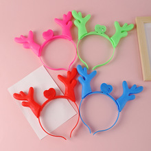 发光鹿角 闪光圣诞节鹿角 龙角发光玩具夜市 地摊热卖鹿角头箍