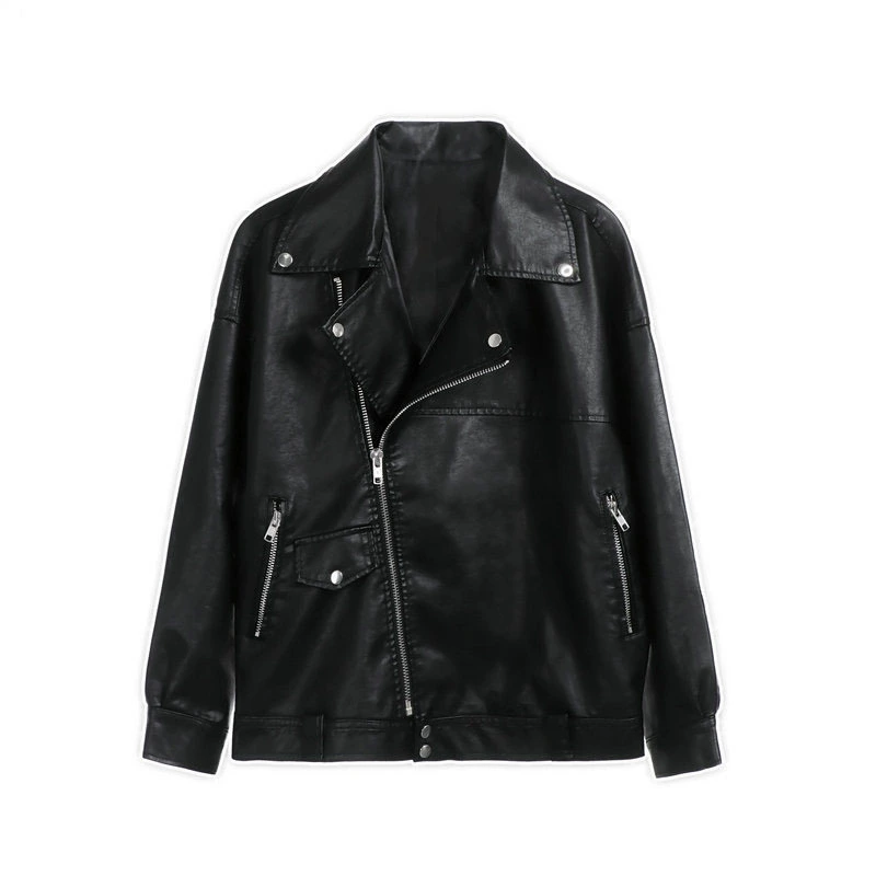 Teen Demi-Season Short Black Jacket with Thick Quilted Lining, Cotton-Blend Option by 悦西眉