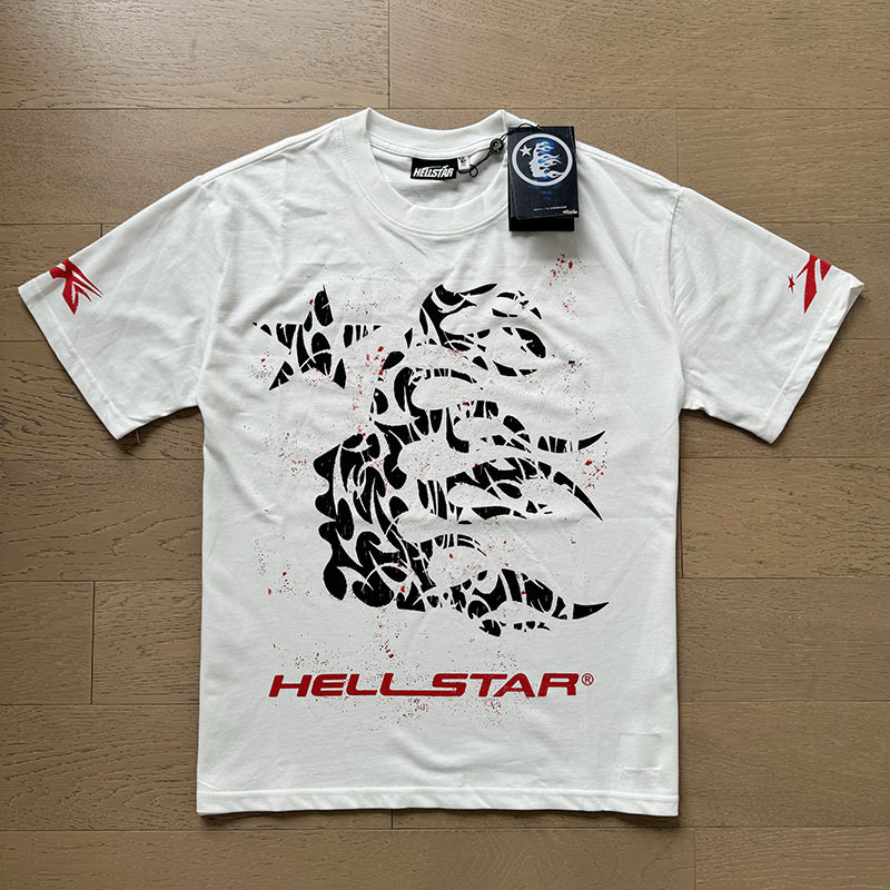 美潮地獄の星insと同じレトロなプリント上着男女のカジュアルなファッション綿の水洗い半袖tシャツ|undefined