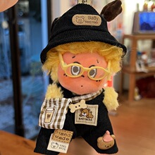 【仅娃衣】可爱星星人换装娃衣配饰黑色多标背带裤渔夫帽换装娃衣