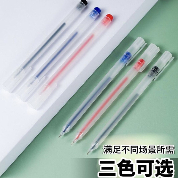 Transparent matte rollerball pen