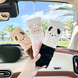 座垫、座套;头枕;车用纸巾盒