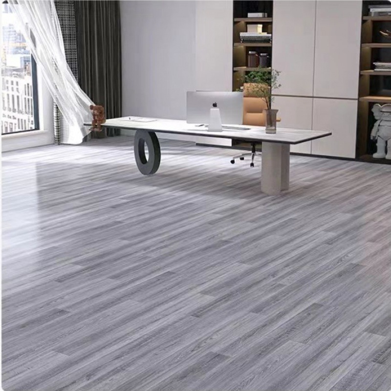 Alfombra de suelo engrosada de 4 metros de ancho, resistente al desgaste, para uso doméstico, se coloca directamente sobre pisos de cemento, alfombra de PVC engrosada, antideslizante e impermeable.