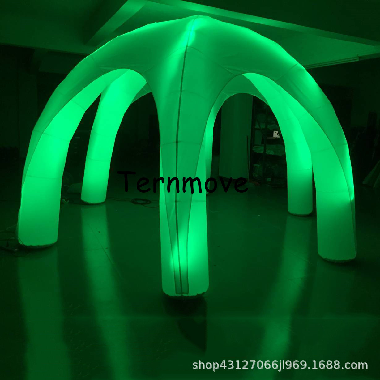 充气灯光帐篷气模四脚灯光蜘蛛帐篷节日广告派对活动舞会婚庆帐篷