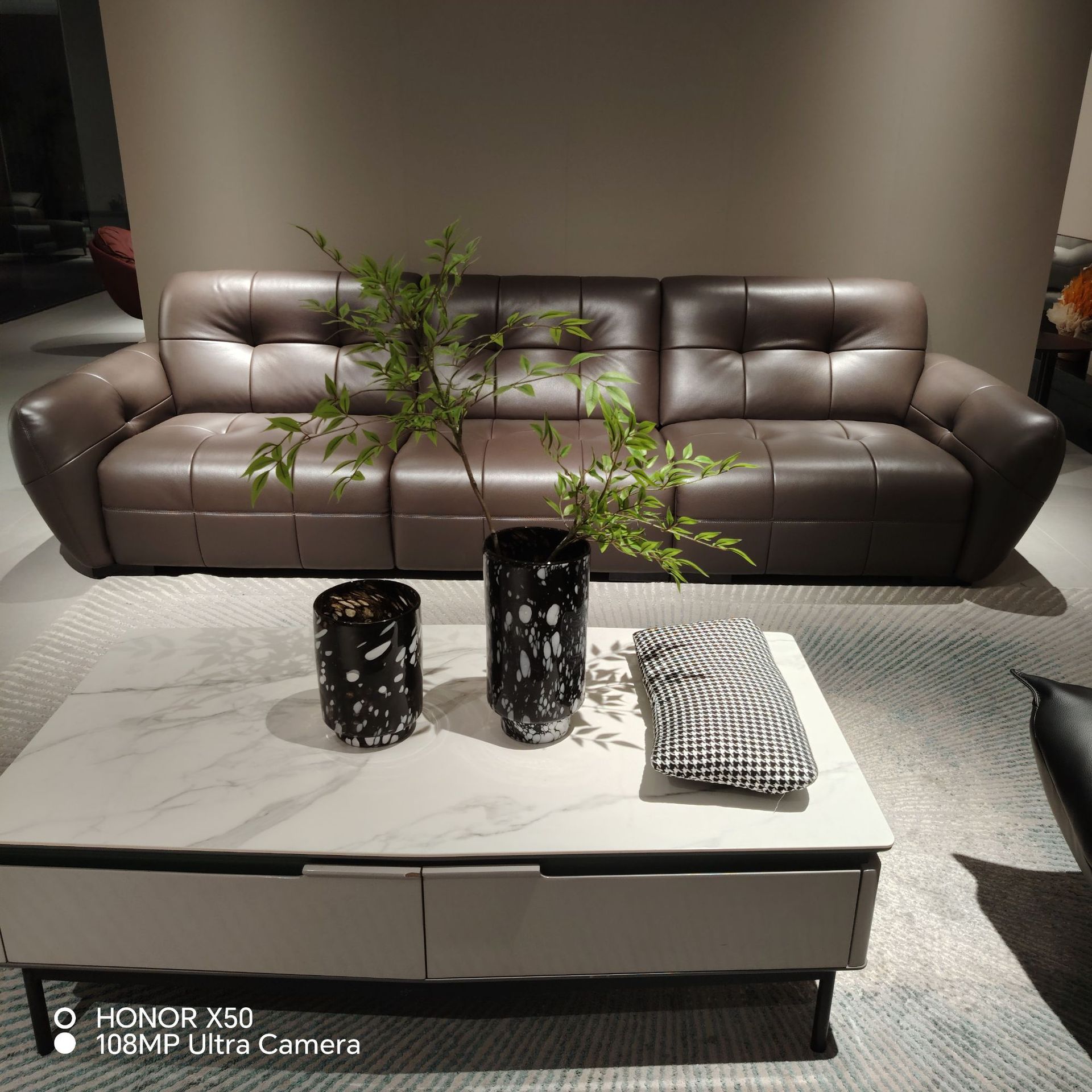 French Retro Style First-Layer Cowhide Sofa Living Room High-End Straight Sofa Olympia 2025 New Sofa