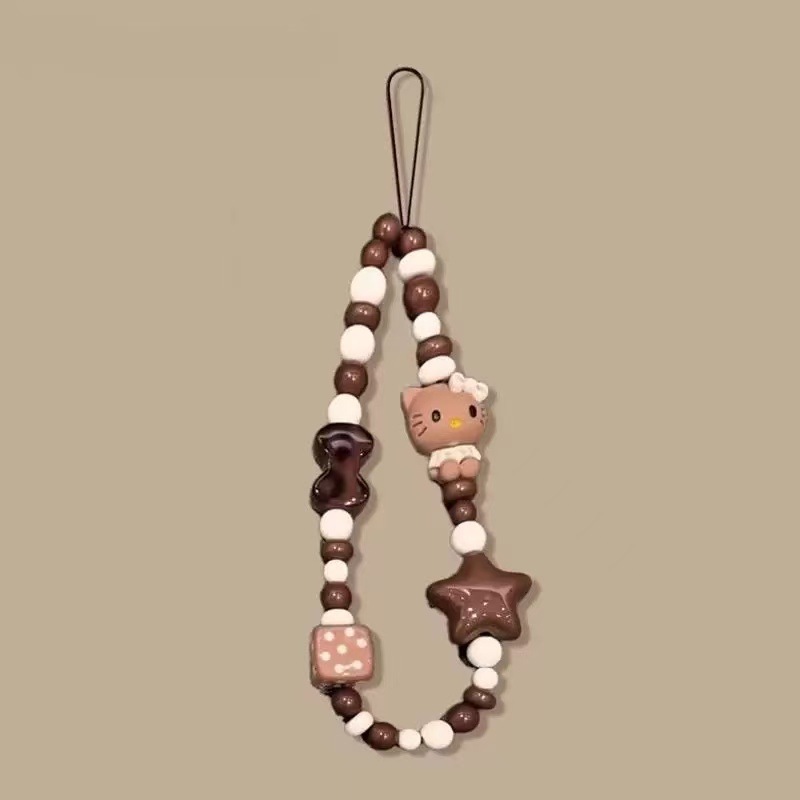 Linda cadena de todo fósforo de cordón de teléfono móvil para Apple/Huawei/Xiaomi pulsera de carcasa de teléfono móvil corazón de niña cadena linda