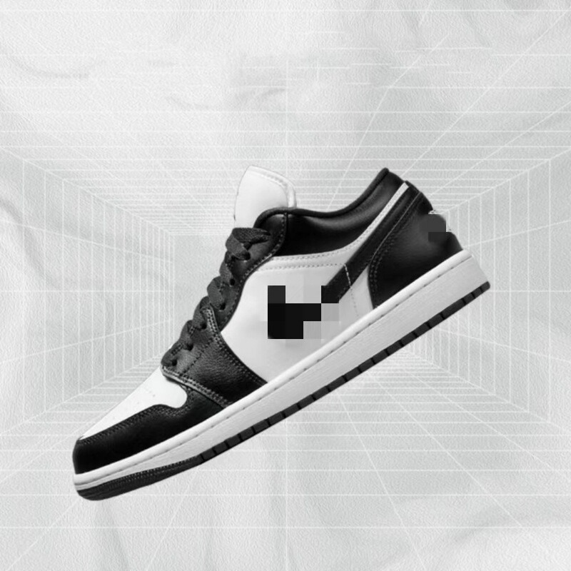 Putian Shoes Pure Original Authentic Men's and Women's Aj1 Panda Low-Top Retro Basketball Shoes Black and White Couple Casual Sneakers Dc0774- Putian Shoes Pure Original Authentic Men's and Women's Aj1 Panda Low-Top Retro Basketball Shoes Black and White Couple Casual Sneakers Dc0774-