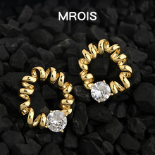 ԭ�����18K������ɈAȦ�ʯ���h�p�݂���s925�yᘸ߼��ж��Ů