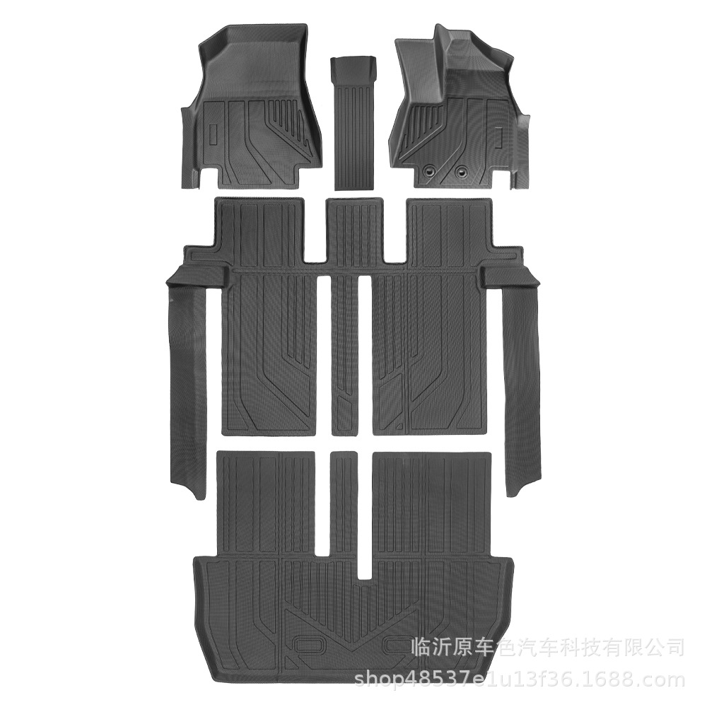 Aplicable a TOYOTA NOAH 80 2014 - 2021 TPE timón derecho 3D TPE almohadilla de pie