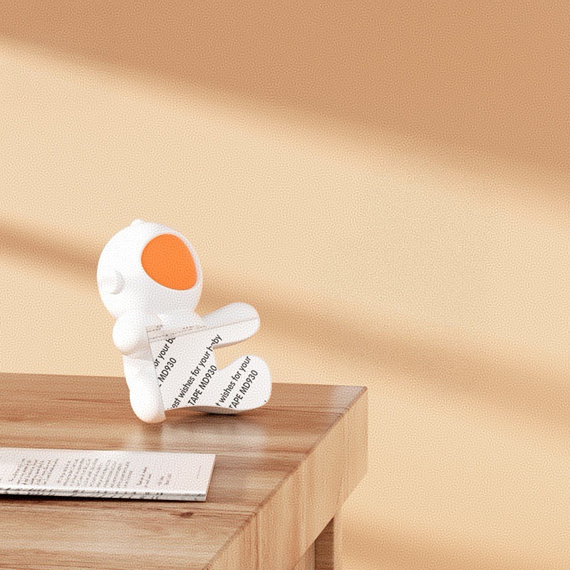 Astronaut, white protective corner covers
