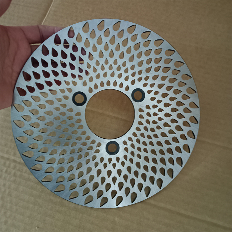 Water Drop 220mm Flat Disc Electric Vehicle Brake Disc Battery Vehicle Disc Brake Disc Electric Motorcycle Scooter Hydraulic Brake