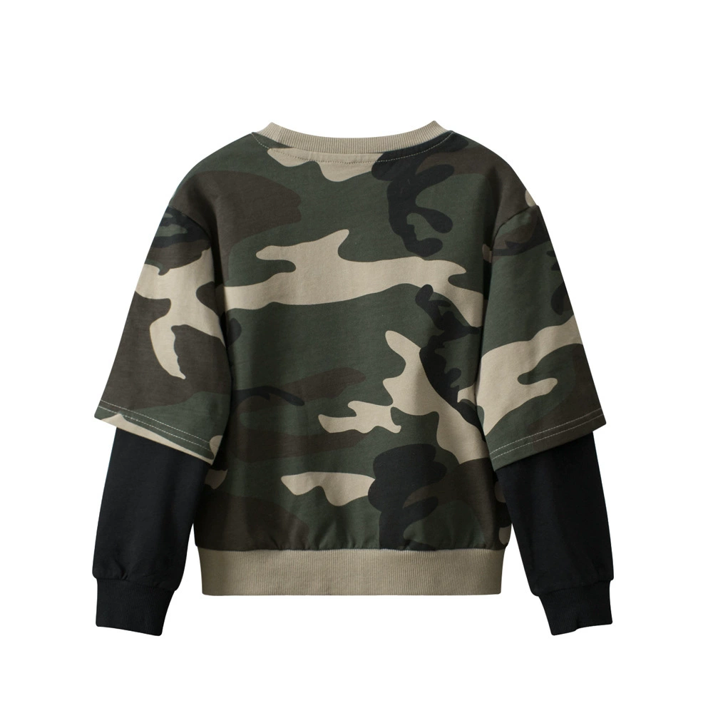27kids Demi-season sweatshirt for boys, children's camouflage set, children's clothing