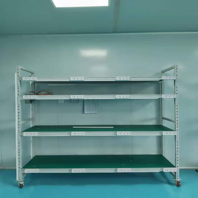防静电周转车物料架置物架小推车车间移动多层工作台手推车流水线