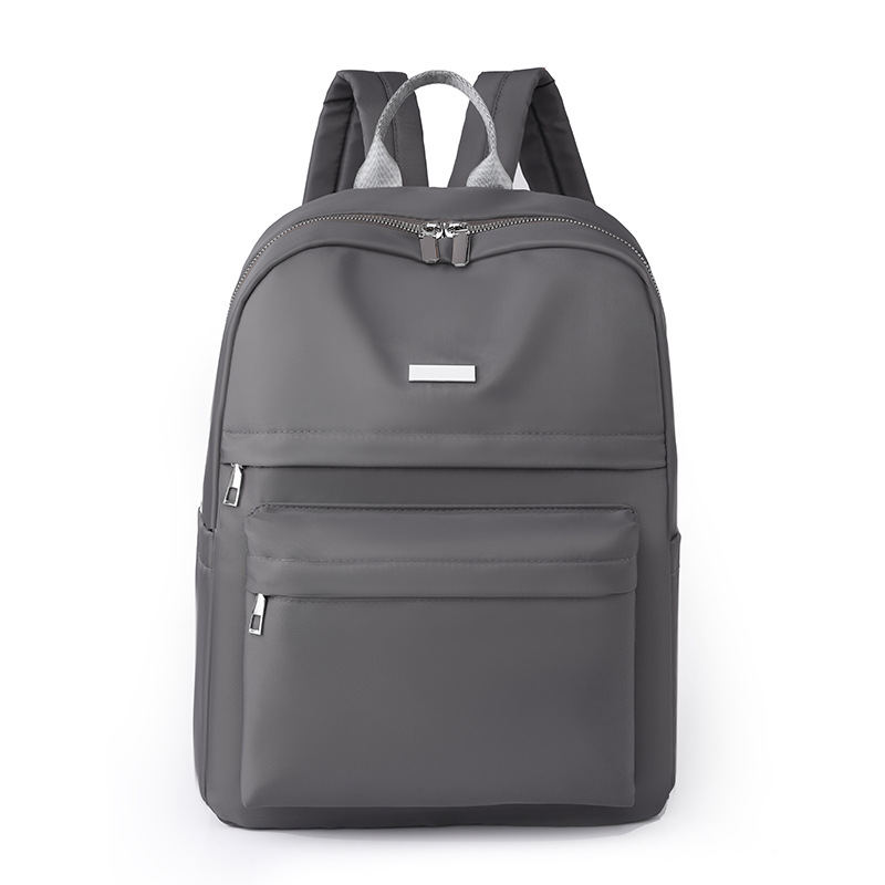 2024 primavera nuevo estilo casual damas mochila de nailon moda salvaje mochila de computadora de gran capacidad mochila escolar para estudiantes