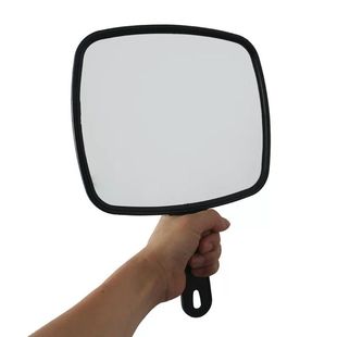 Professional beauty and hair salon mirror makeup rearview mirror rear view mirror hair salon handle mirror dressing mirror manufacturer wholesale
