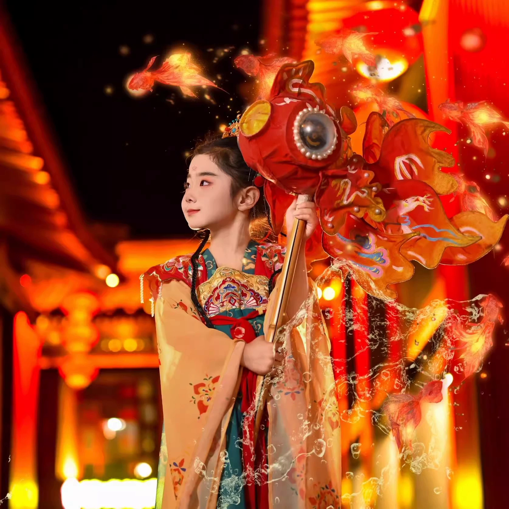 Hanfu, платье, летняя юбка для девочек, стиль