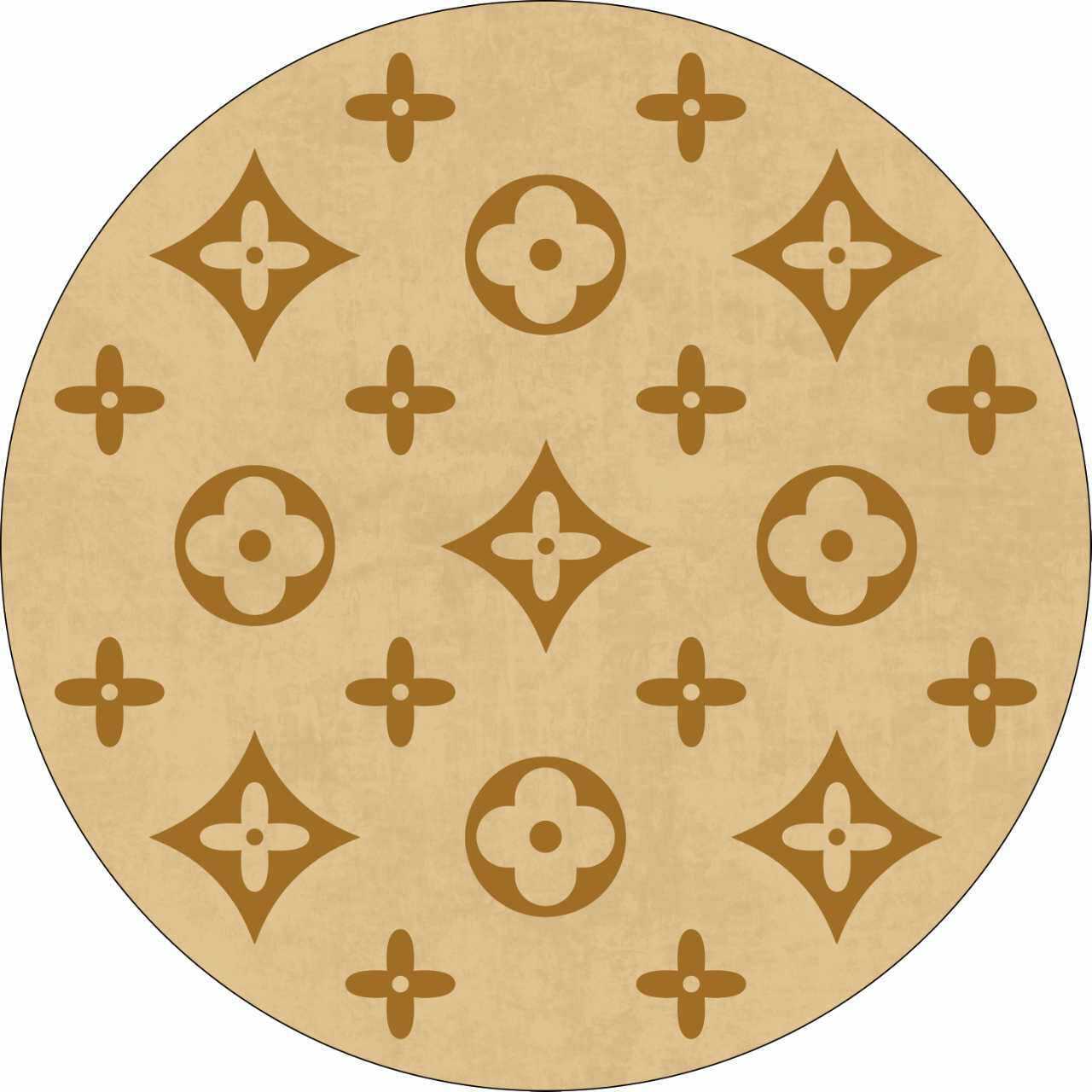 Alfombra de sala de estar redonda de lujo ligera alfombra de camisa doméstica resistente al desgaste alfombra de lana aislante fácil de cuidar alfombra de cama del dormitorio