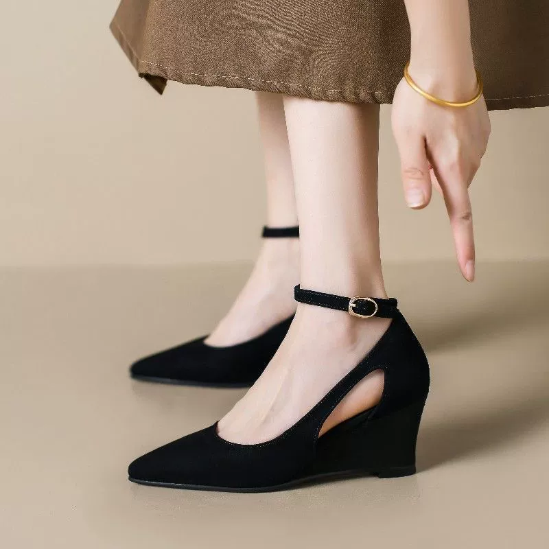 Туфли на высоком каблуке женские одиночные туфли