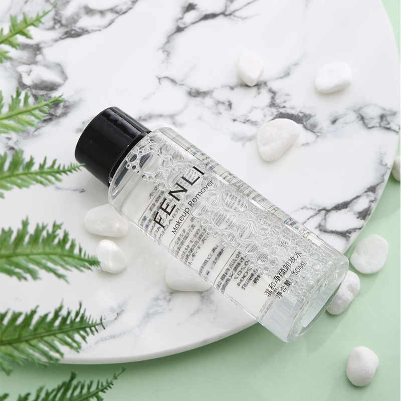Manufactor wholesale customized 50ml gift Cleansing Water refreshing Greasiness Moderate Cleanse Makeup Remover OEM