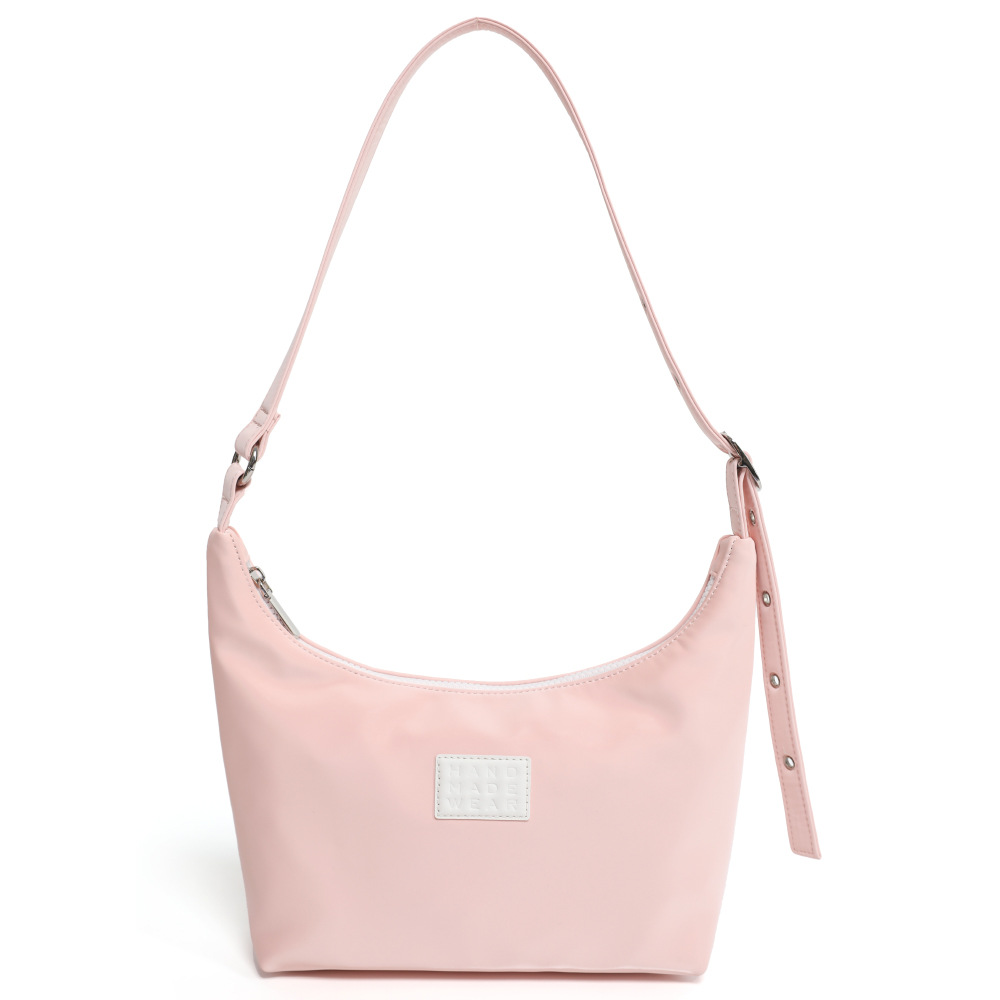Women's Soft Leather Underarm Bag 2025 Trendy New High-End Crescent Bag Niche Fashion Commuter Crossbody Dumpling Bag - Thumbnail 8
