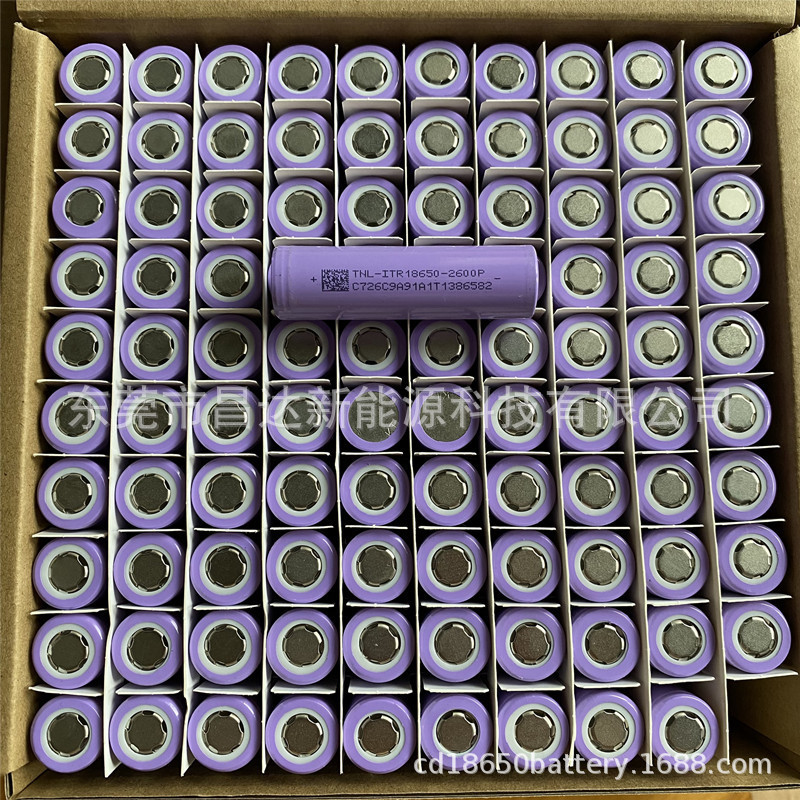 天能18650リチウム電池2600mah 3c動力純三元高循環電気自動車電動工具|undefined