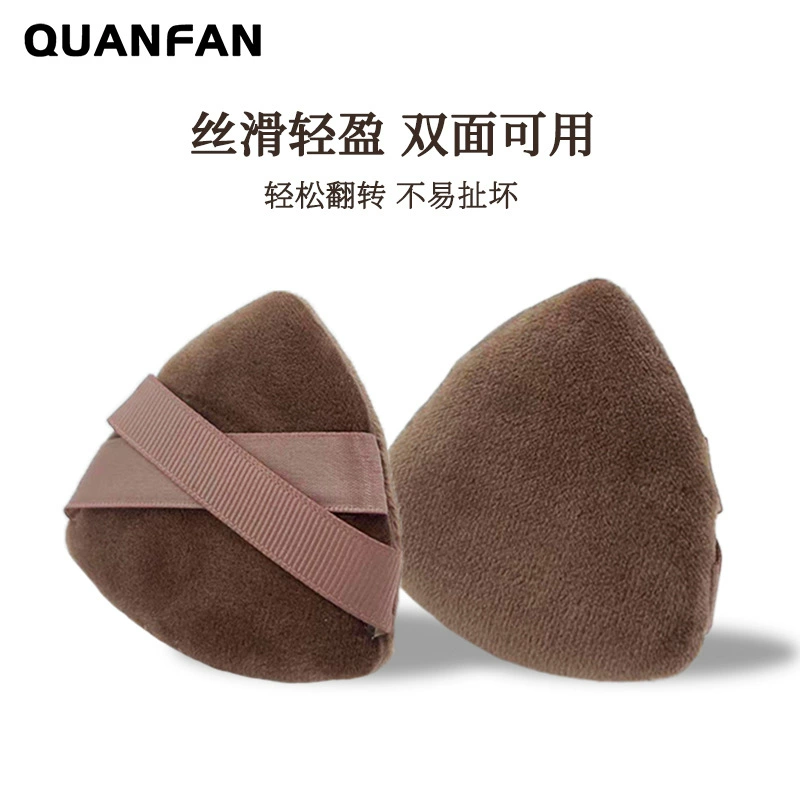 (Cross-border trading), triangular hair band drop-shaped, powder, makeup primer, sponge