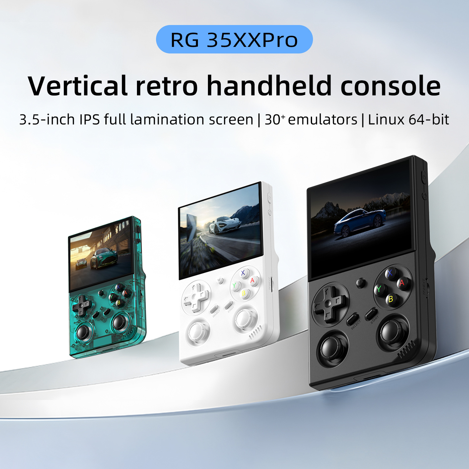 Coopreme Foreign Trade Model Rg 35Xxpro Open-Source Portable Handheld Dual-Stick Retro Arcade Game Console