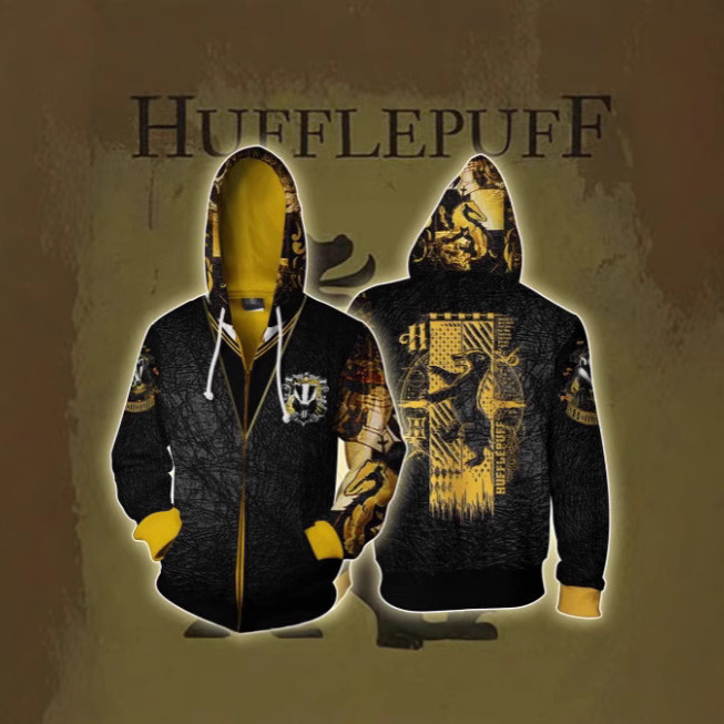 Harry Potter series animation 3D digital printing hoodie cosplay casual hoodie source manufacturers
