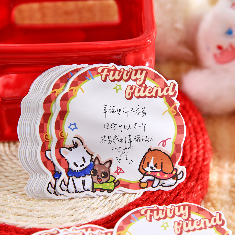 Yoyo Brin libro de notas de forma especial tiempo de compañía lindo animal serie de notas adhesivas oficina de estudiantes n