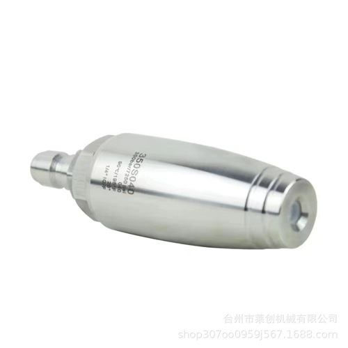 Cross-border high-pressure water gun rotating nozzle stainless steel high-pressure ceramic cleaning lotus nozzle to remove advertising root carving and rust removal