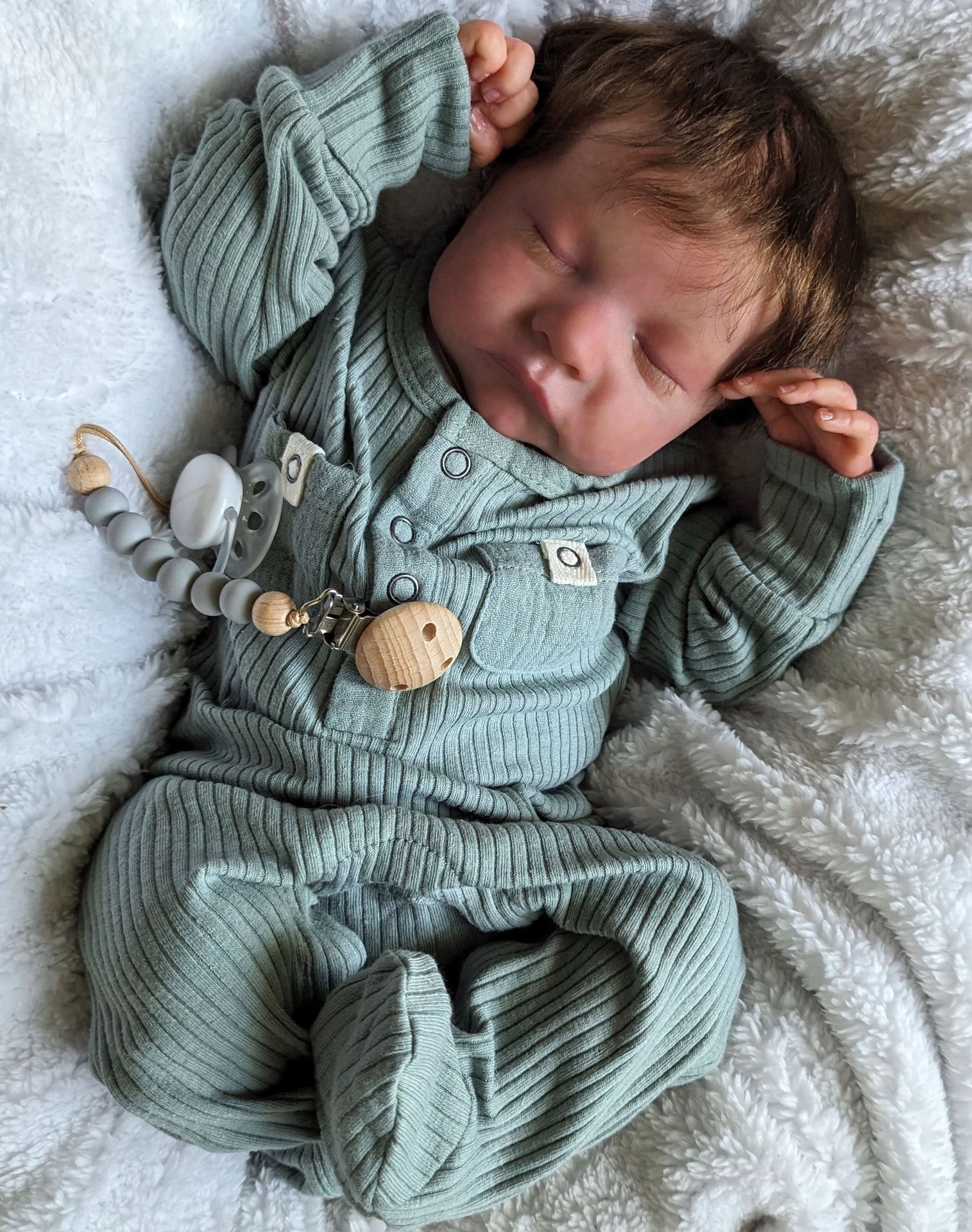 Muñeca Reborn de 46 cm, Bebé Realista Levi, Comercio Electrónico Transfronterizo, Suministro de Blue Ocean, Dropshipping