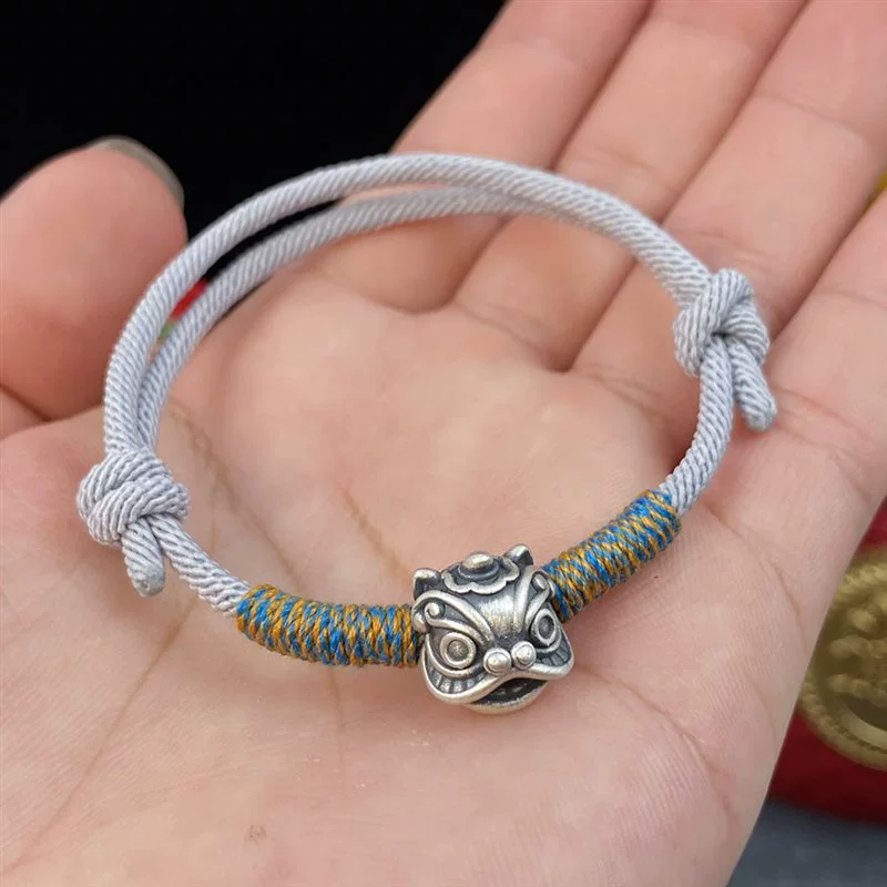 Retro woven bracelet, accessory, Chinese style, 2023, high-quality style