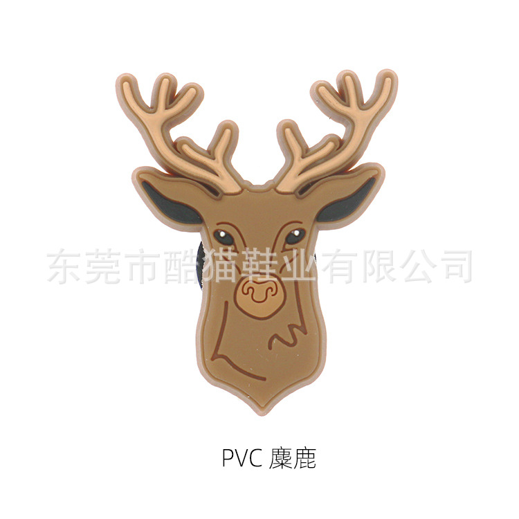 Nuevo estilo agujero zapatos flor lindo zapato hebilla carlochi zapatos accesorios dibujos animados agujero zapatos decoraciones accesorios animal mundo