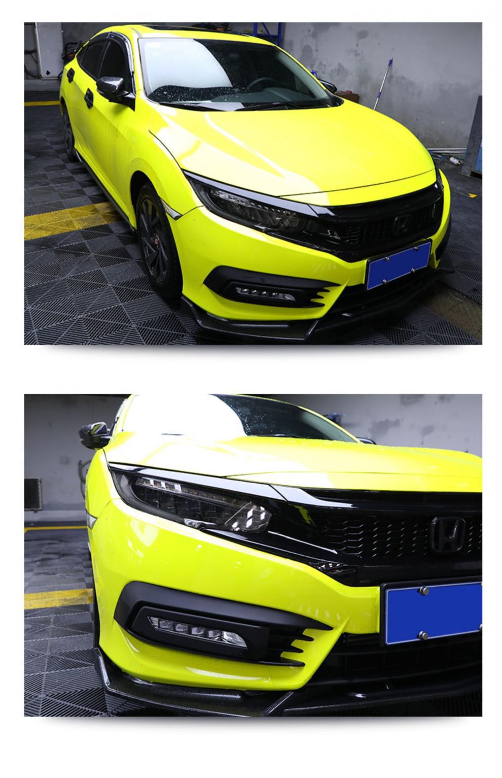 Suitable for Honda Tpu Light-Controlled Blackened Headlight Film and Tail Light Color-Changing Film Life Civic Enjoy Jede Si Bo Rui Ying-